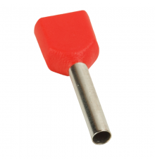 Наконечник штыревой втулочный под два провода OptiKit T-Shv2-PVC- 1,5-12(100шт)  278048  КЭАЗ