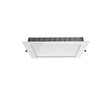 Cветильник светодиодный даунлайт DL-03 квадратный 110*110*25 12W 4000K IP54/IP20 авар.пост.дейст RAL9010 бел.мат.  V1-R0-00354-10A00-4401240  VARTON