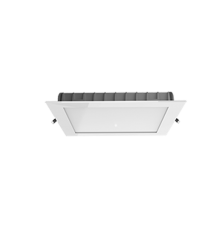 Cветильник светодиодный даунлайт DL-03 квадратный 110*110*25 12W 4000K IP54/IP20 авар.пост.дейст RAL9010 бел.мат.  V1-R0-00354-10A00-4401240  VARTON