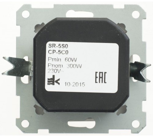 W59 Белый Светорегулятор поворотный 300Вт  SR-5S0-1-86  SE