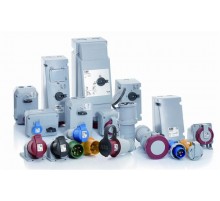 Лицевая панель FMCE52, с крышкой для секции с ДИН элементами ( ДИН-рейка в комплекте, макс. на 13 модулей ), 1 ряд  2CMA191089R1000  ABB