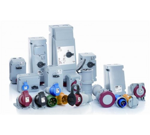 Лицевая панель FMCE52, с крышкой для секции с ДИН элементами ( ДИН-рейка в комплекте, макс. на 13 модулей ), 1 ряд  2CMA191089R1000  ABB