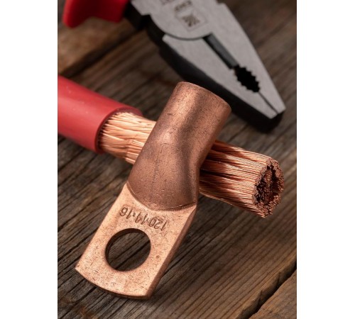 Наконечник силовой медный DT-120-14-15 (ТМ) EKF PROxima  dt-120-14-15  EKF