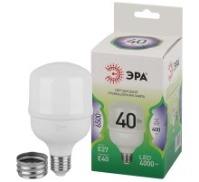 Лампа светодиодная  GREEN LINE LED POWER T80-40W-865-E27/E40 GL E27/E40 40 Вт колокол холодный свет  Б0067048  ЭРА