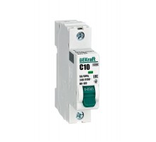 Выключатель автоматический однополюсный ВА-103 1Р 10А характеристика C 6кА  12271DEK  DEKraft