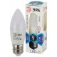 Лампа светодиодная F-LED B35-9w-840-E27 frost (филамент, свеча мат, 9Вт, нейтр, E27)  Б0046998  ЭРА