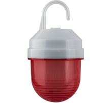 Фонарь сигнальный NRL-01 (ФС-12) красный плафон, крючок  82415  Navigator