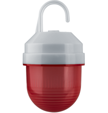 Фонарь сигнальный NRL-01 (ФС-12) красный плафон, крючок  82415  Navigator