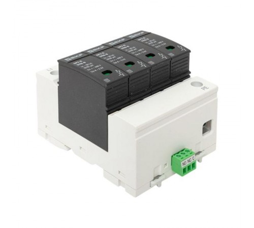 Ограничитель импульсных напряжений серии ОПВ-B/4P In 30кА 400В (с сигнализацией) EKF PROxima  opv-b4  EKF