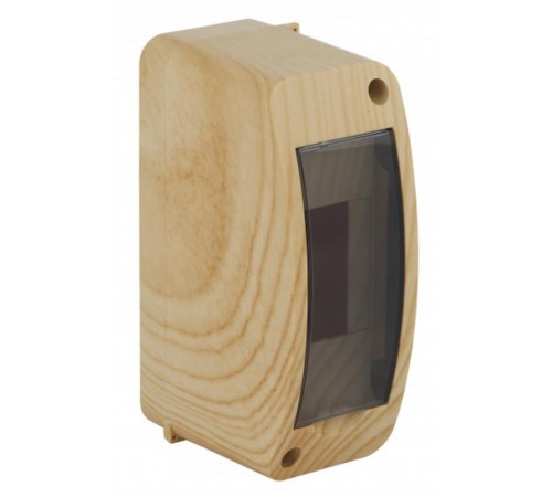 Щиток тусо о/п на 2 мод. с вертикальной дверцей. 140х55х85мм сосна на светлой основе  68302-27М  Рувинил