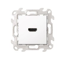 Simon 24 Белый Коннектор HDMI 1.4  2411094-030  Simon