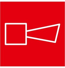 Пиктограмма квадрат "Звуковой оповещатель пожарной тревоги"  60620DEK  DEKraft