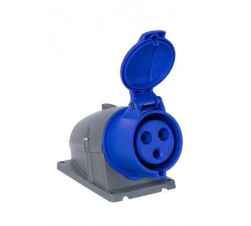 Розетка для монтажа на ПОВЕРХНОСТЬ 32A. 2P+E. IP44 232 RS6  2CMA193122R1000  ABB