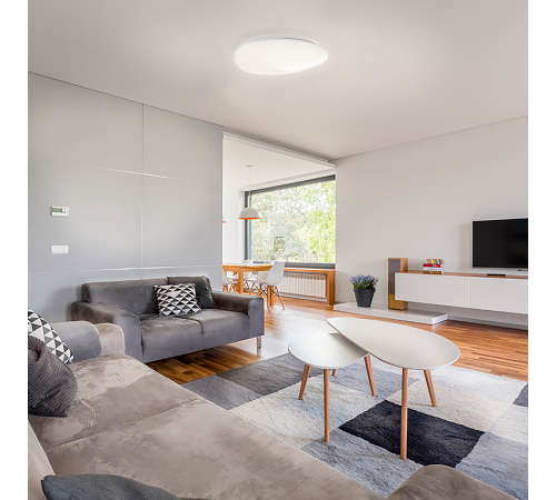 Светильник светодиодный бытовой Basic Space Stone НПС 55W 4700lm 4000K 220-240V IP20 530*490*100 LED 1/10  995438260  Gauss