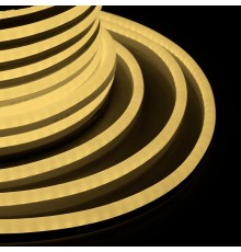 Гибкий неон LED SMD 8х16 мм, односторонний теплый белый, 120 LED/м, 20 м  131-008  NEON-NIGHT