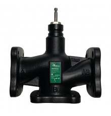 Клапан регулирующий 3-ход смес фланц PN16 DN50 31м/ч -20...+130°С  VGFM050  SE