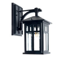 Светильник садово-парковый, 60W 230V IP44 черный, PL671  11689  FERON