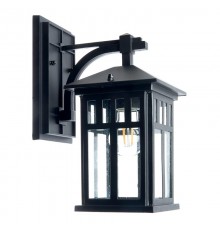 Светильник садово-парковый, 60W 230V IP44 черный, PL671  11689  FERON