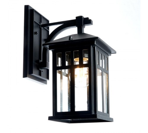 Светильник садово-парковый, 60W 230V IP44 черный, PL671  11689  FERON