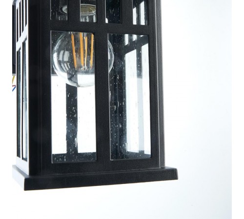 Светильник садово-парковый, 60W 230V IP44 черный, PL671  11689  FERON