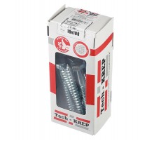 Болт DIN 571 сантехнический оцинк 10х100 (15 шт) - коробка с ок. Tech-Kr ( 0,768 кг)  126561  Tech-KREP