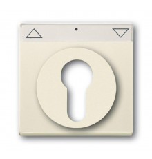 Плата центральная (накладка) для механизма выкл. жалюзи с зам., серия solo/future, цвет savanne/слоновая кость  1710-0-3157   2CKA001710A3157  ABB