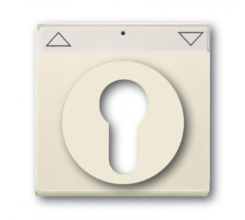 Плата центральная (накладка) для механизма выкл. жалюзи с зам., серия solo/future, цвет savanne/слоновая кость  1710-0-3157   2CKA001710A3157  ABB