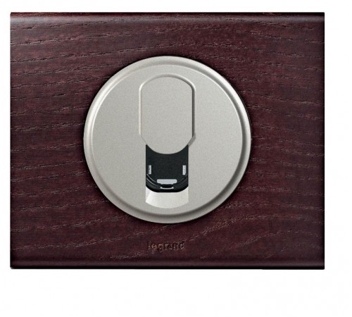 Celiane Титан Накладка ТЛФ 1-ой розетки  068537  Legrand