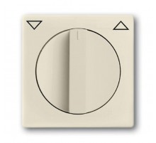Плата центр. с поворотной ручкой,с маркировкой,для мех. выкл. жалюзи,серия solo/future,цвет savanne/сл. кость  1710-0-3154   2CKA001710A3154  ABB