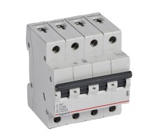 Выключатель автоматический четырехполюсный RX3 4500 25А C 4,5кА  419743  Legrand