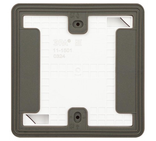 Выключатель 1-клавишный ЭРА Эксперт 11-1501-01 IP55, 10АХ-250В, ОУ, Белый  Б0063250  ЭРА