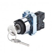 Переключатель NP2-BG31, 3 положения фиксацией, 1НО, IP40 (R)  576045  CHINT