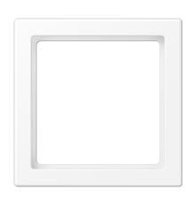 Рамка промежуточная для монтажа устройств 55х55; термопласт; белый матовый  LS961Z5WWM  Jung