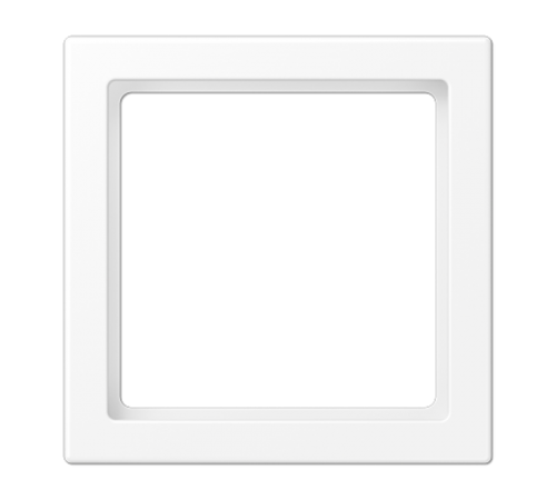 Рамка промежуточная для монтажа устройств 55х55; термопласт; белый матовый  LS961Z5WWM  Jung