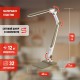 Светильник настольный NLED-497-12W-G светодиодный на струбцине и с основанием золото  Б0052773  ЭРА