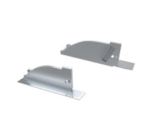 Заглушка для ALM-ARC-SIDE серая левая с отверстием  026791  Arlight