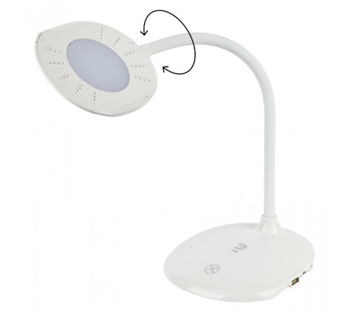 Светильник настольный светодиодный NLED-457-7W-W белый наст.  Б0028455  ЭРА