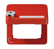 крышка с замком CD590BFKLSLRT Jung