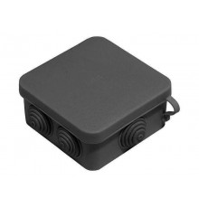 Коробка распределительная (черная) 100х100х50 IP 55  КР2604-08  HEGEL