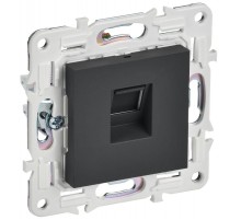 SKANDY Розетка компьютерная RJ45 кат.6 SK-K02G графит  SK-K10-2-K53  IEK