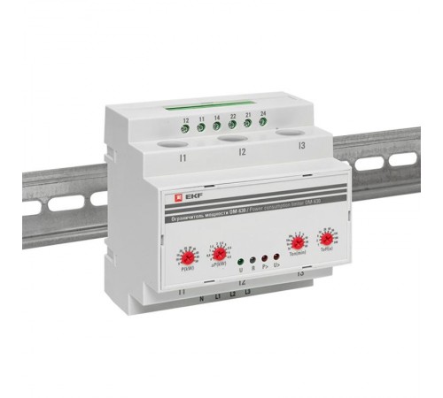 Ограничитель мощности 3-фазный ОМ-630  PROxima  rel-pl-630  EKF