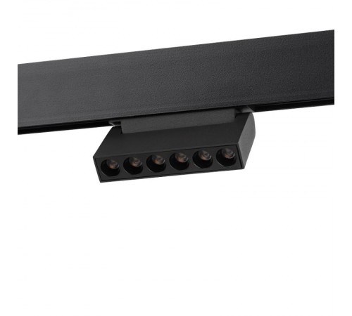 Магнитный трековый светильник TRM20-4-11-6W3K-B для системы NOVA 48V 6Вт 3000К направленный свет черный  Б0054814  ЭРА
