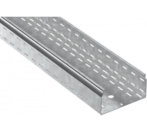 ESCA 7 Лоток перфорированный 100х200х2500-1,5 HDZ   CLP10-100-200-150-D25-HDZ  IEK