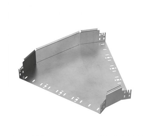 Угол горизонтальный 45 градусов Профи INOX (AISI 304) 500х80 (1,0 мм)  PR16.14212  Промрукав