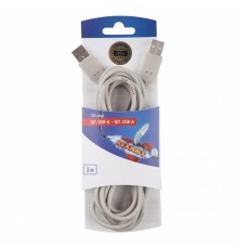 Шнур шт. USB-А - шт. USB-A 3M  06-3153  REXANT