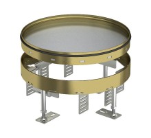 Кассетная рамка RKR2 ном.размер 7 D 275 мм (латунь) (RKR2 7M 20)  7409102  OBO Bettermann