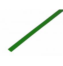 Трубка термоусаживаемая ТУТ 5,0/2,5мм, зеленая, упаковка 50 шт. по 1м,  55-0503  PROconnect