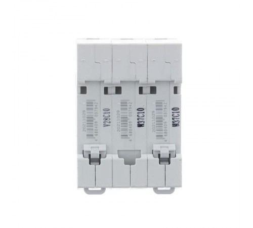 Выключатель автоматический трехполюсный ВА-103 3Р 10А характеристика C 6кА  12303DEK  DEKraft