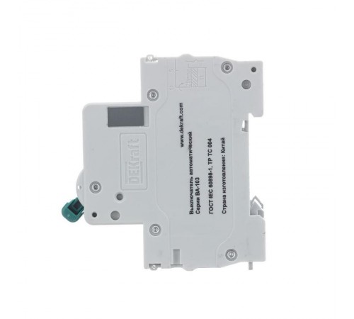 Выключатель автоматический трехполюсный ВА-103 3Р 10А характеристика C 6кА  12303DEK  DEKraft