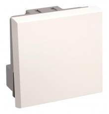 Выключатель одноклавишный на 2 модуля. ВКО-21-00-П  CKK-40D-VO2-K01  IEK